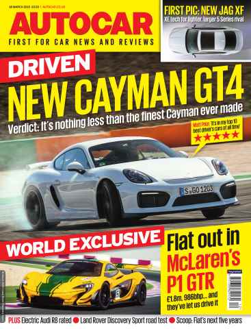 Autocar issue 18th March 2015