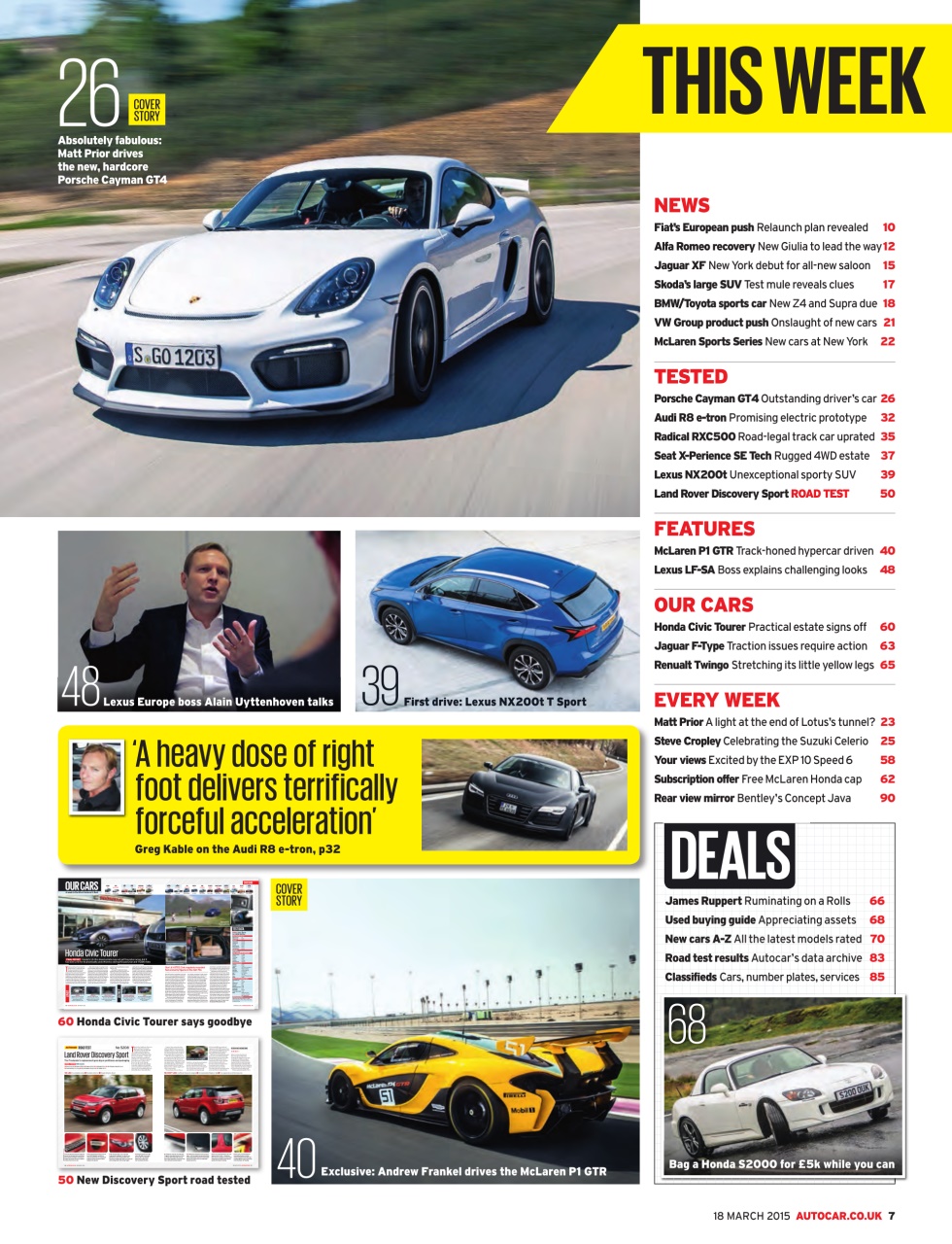 Autocar Preview Pages