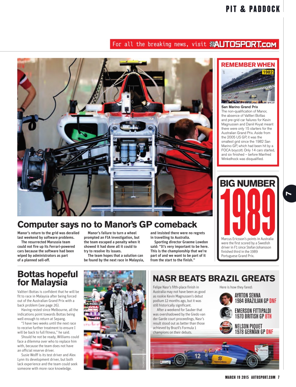 Autosport Preview Pages