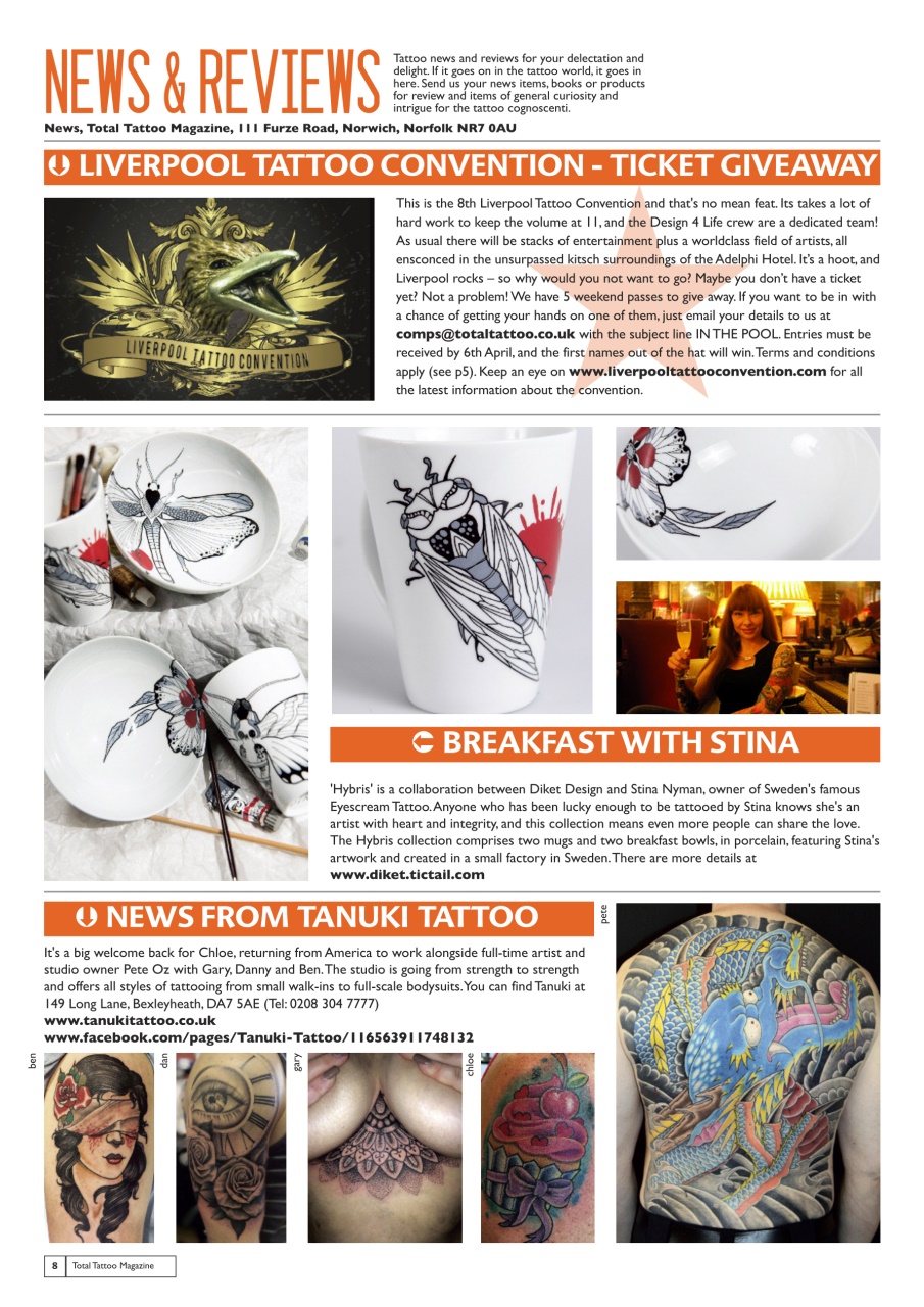 Total Tattoo Preview Pages