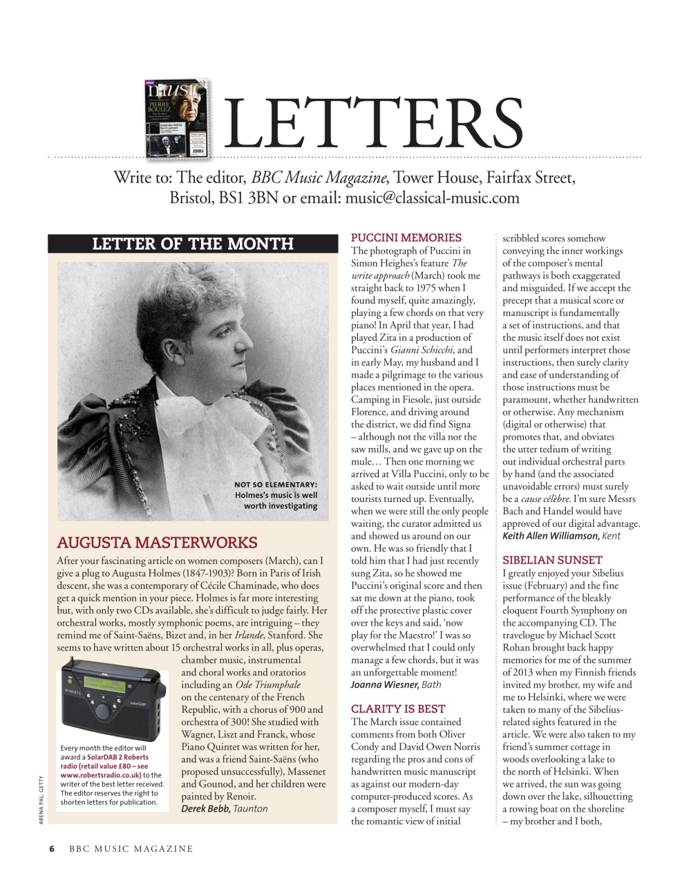 BBC Music Magazine Preview Pages