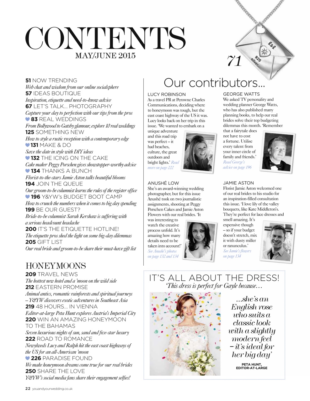 You & Your Wedding Preview Pages