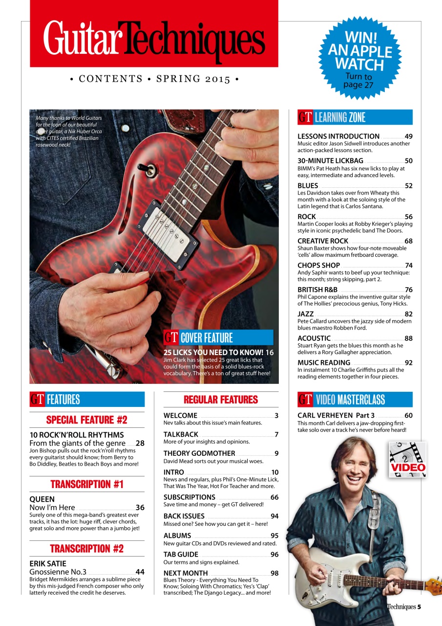 Guitar Techniques Preview Pages