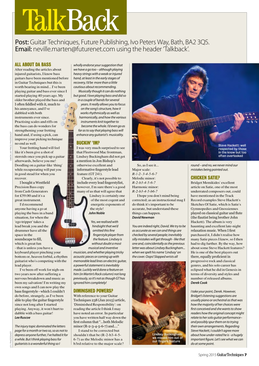 Guitar Techniques Preview Pages