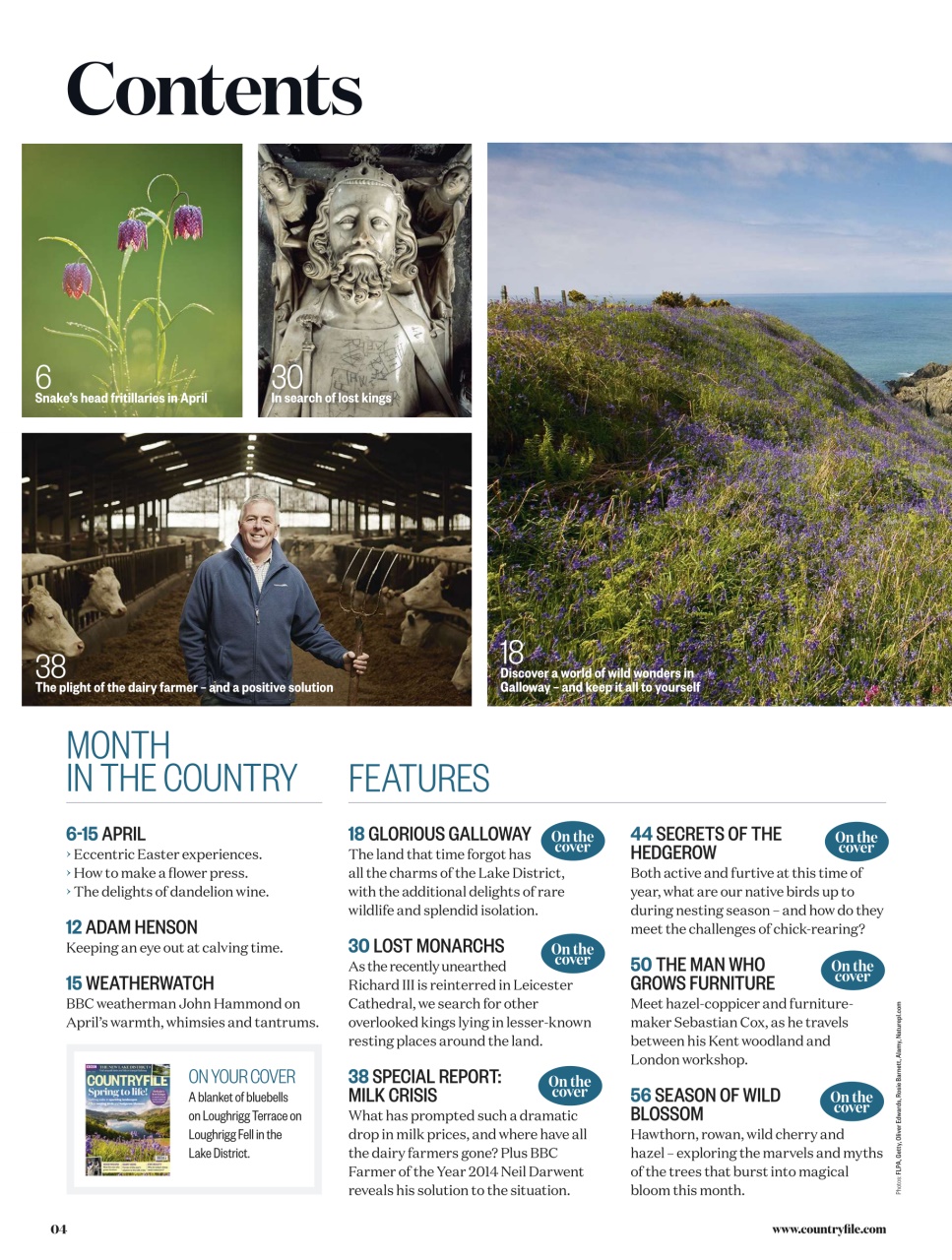 BBC Countryfile Magazine Preview Pages