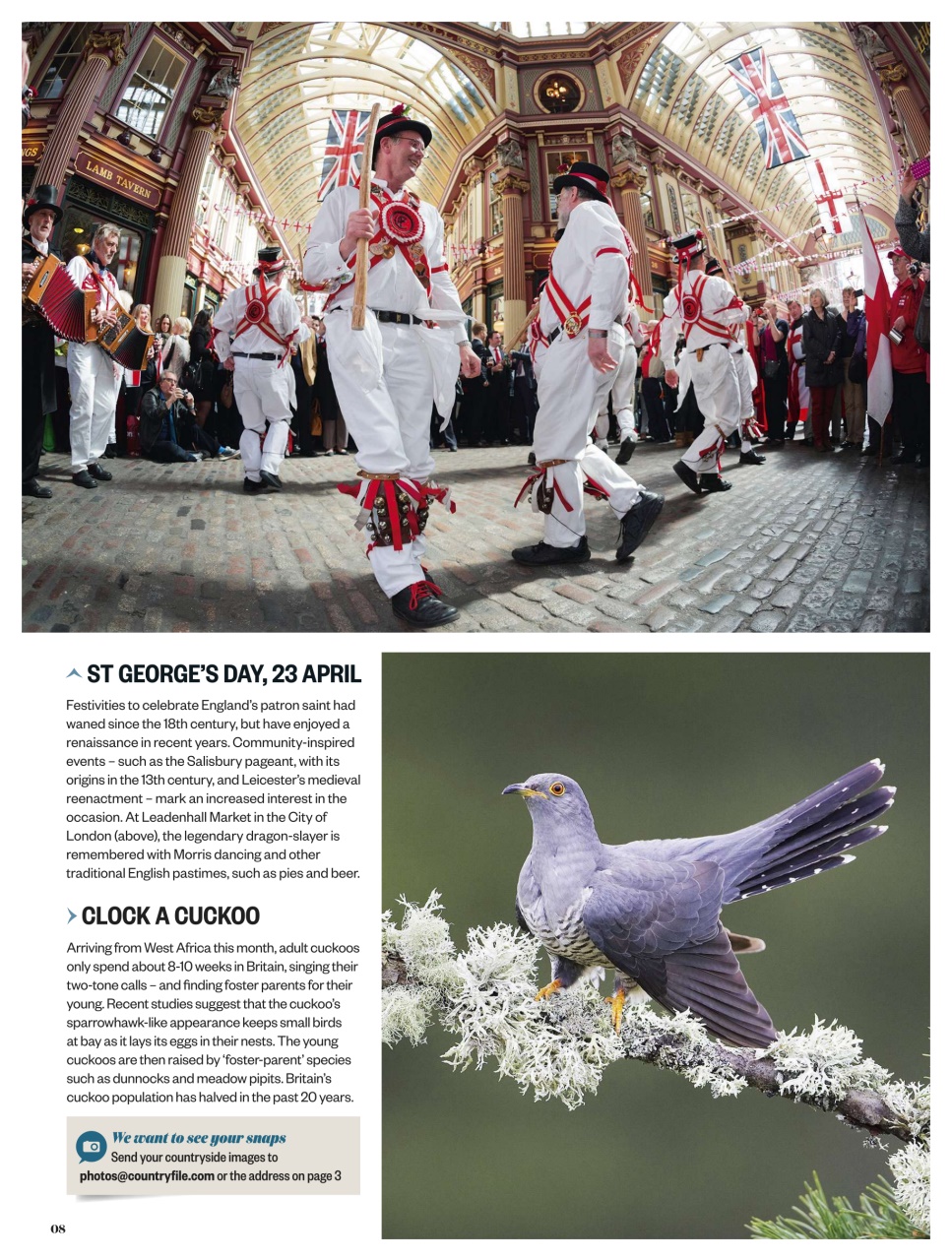 BBC Countryfile Magazine Preview Pages