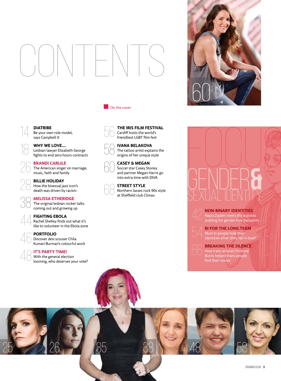 DIVA Magazine Preview Pages