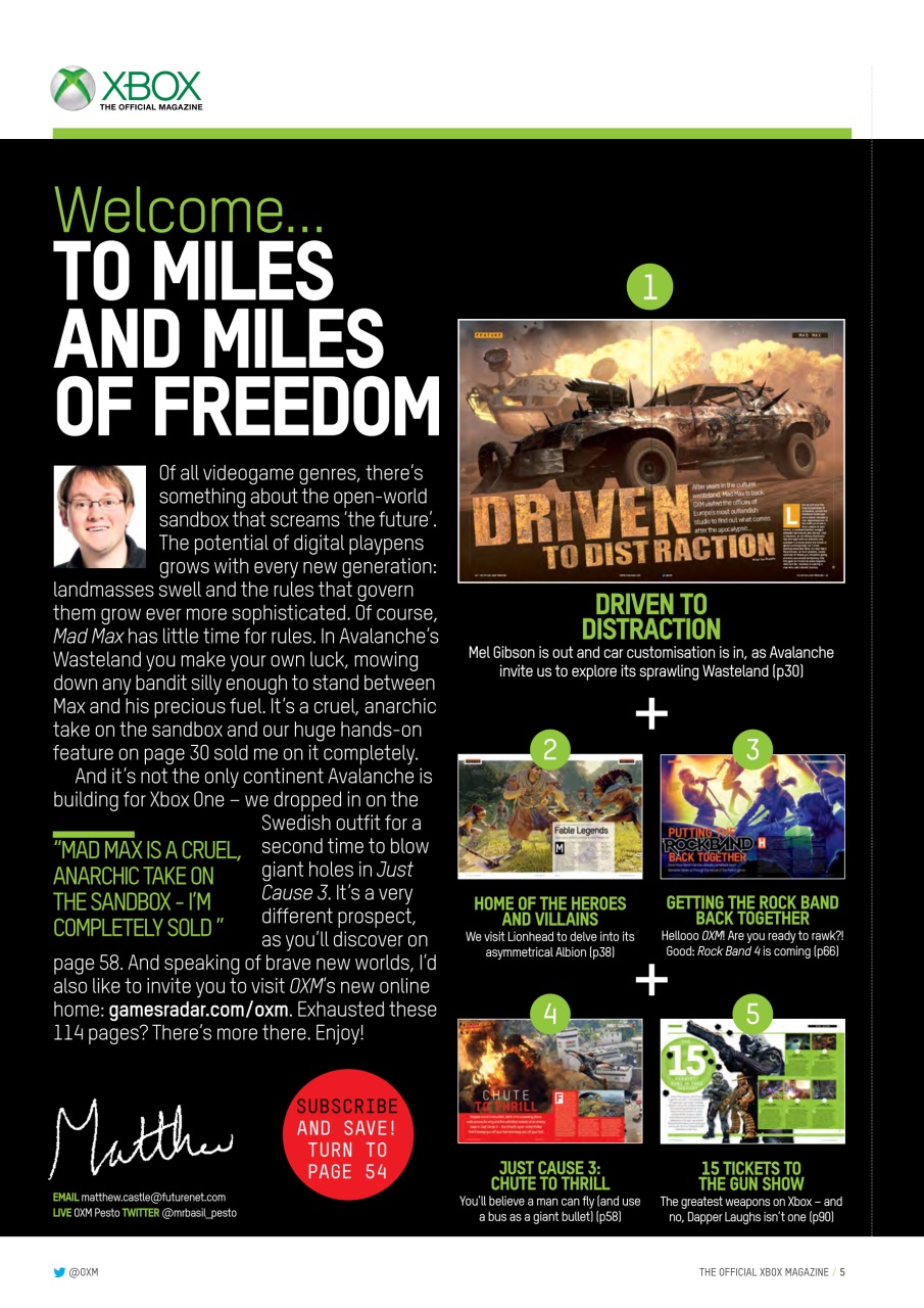 Official Xbox Magazine (UK Edition) Preview Pages