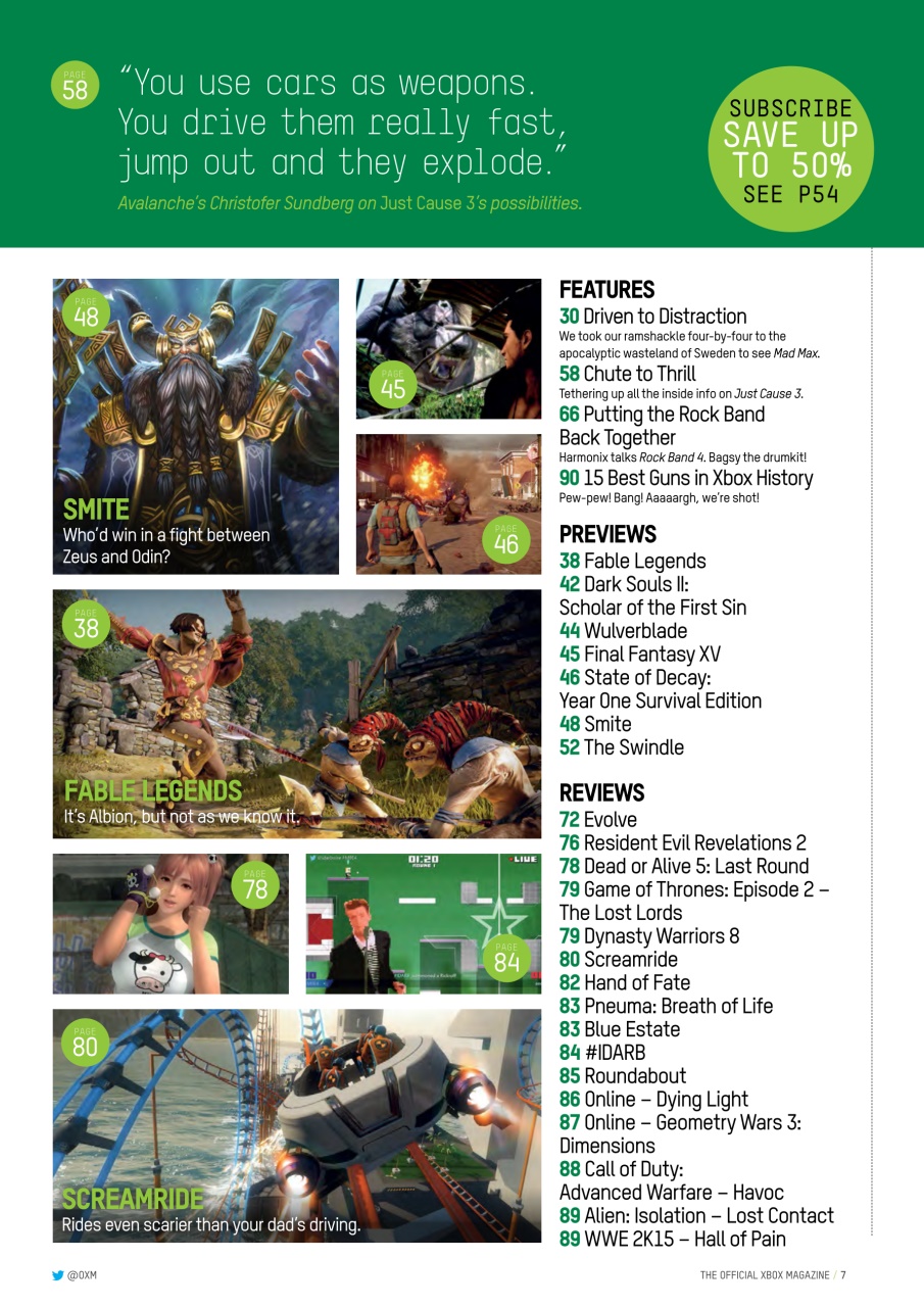 Official Xbox Magazine (UK Edition) Preview Pages
