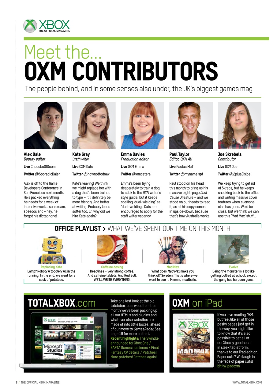 Official Xbox Magazine (UK Edition) Preview Pages