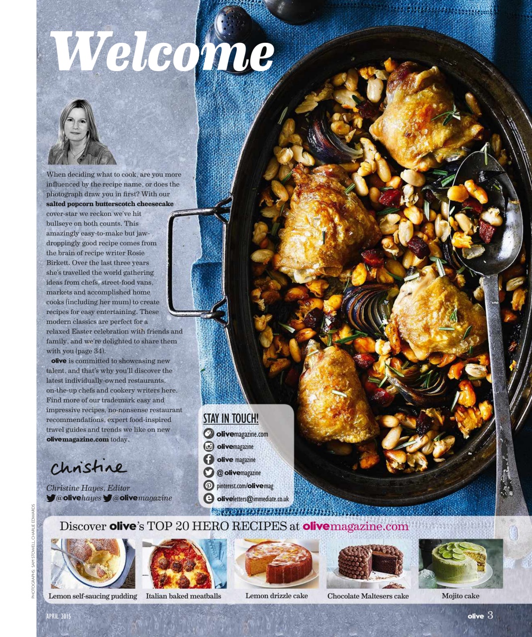 Olive Magazine Preview Pages