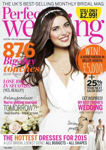 Perfect Wedding issue April 2015