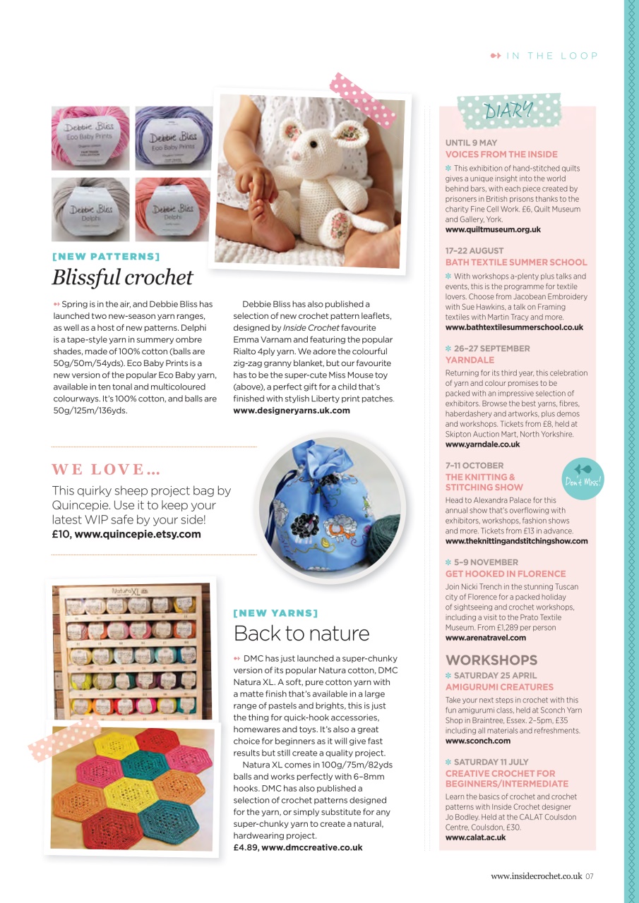Inside Crochet Preview Pages