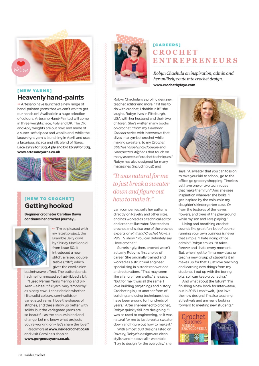 Inside Crochet Preview Pages