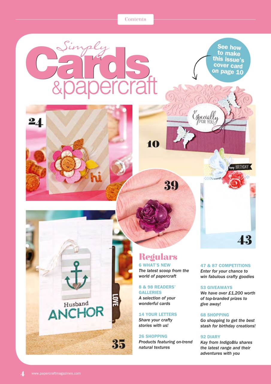 Simply Cards & Papercraft Preview Pages