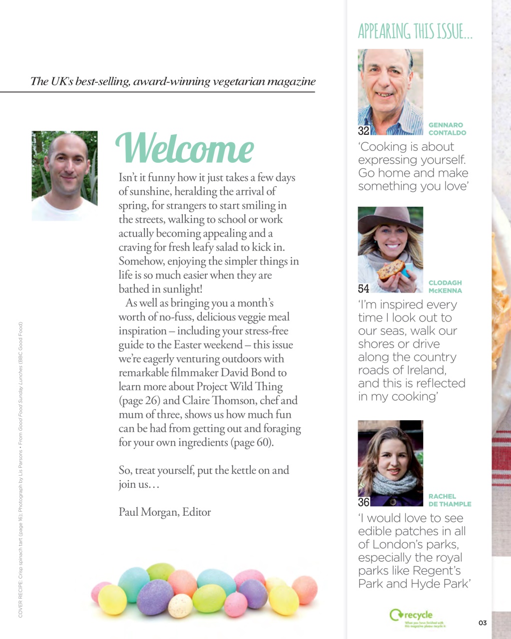 Vegetarian Living Preview Pages