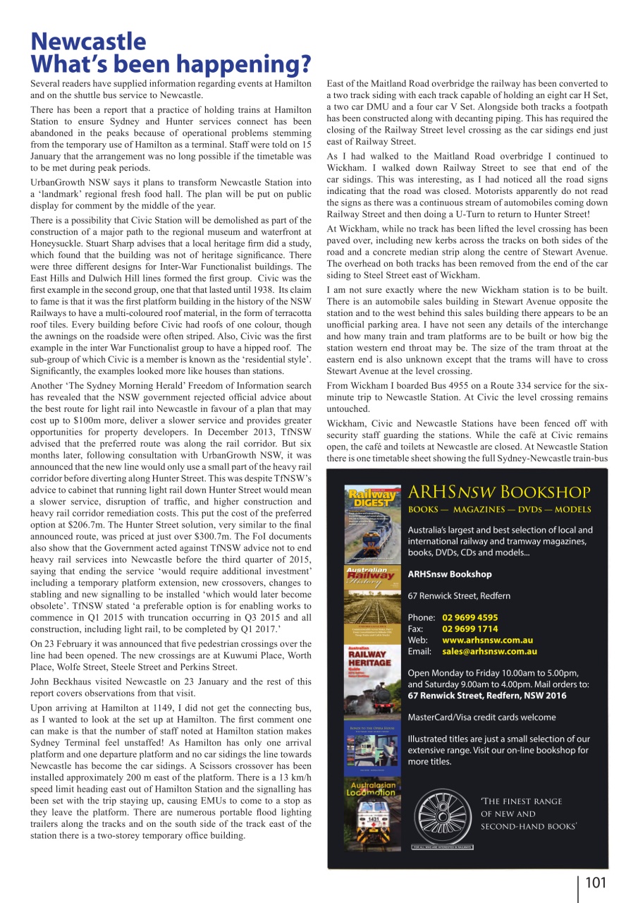 Transit Australia Preview Pages