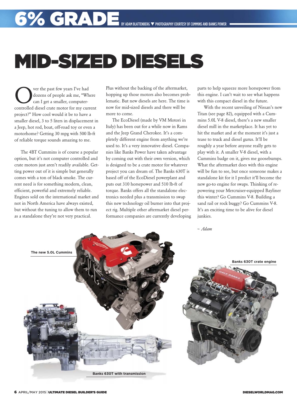 Ultimate Diesel Builders Guide Preview Pages