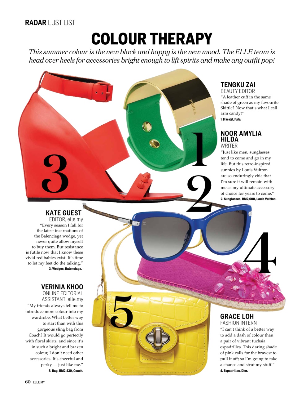 ELLE Malaysia Preview Pages