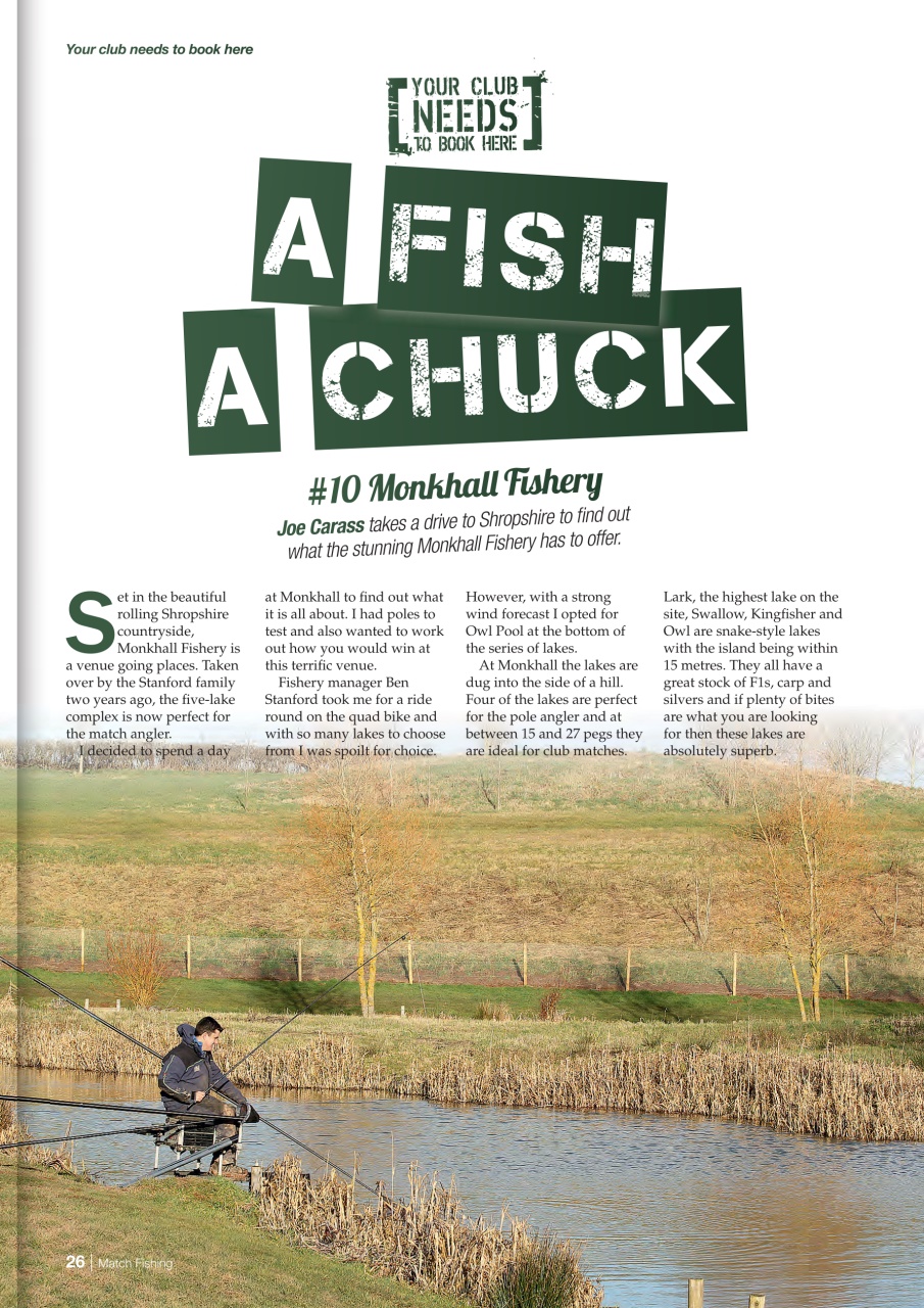 Match Fishing Preview Pages