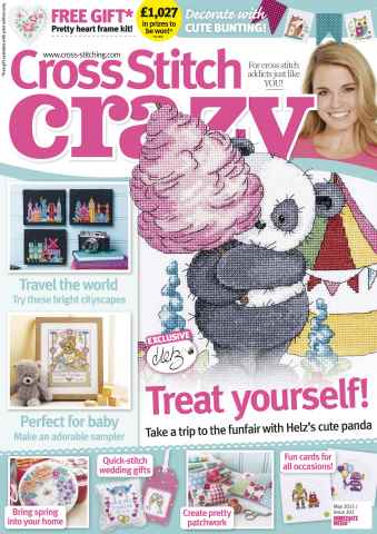 Cross Stitch Crazy issue May 2015