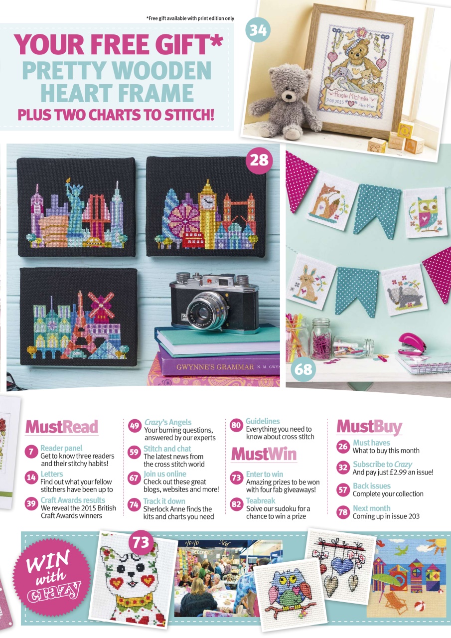 Cross Stitch Crazy Preview Pages