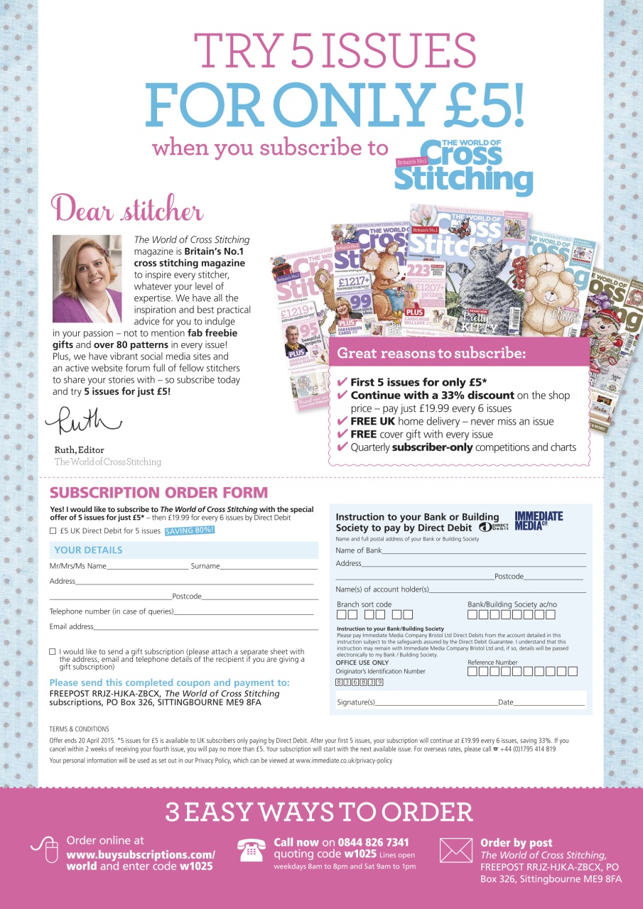 Cross Stitch Crazy Preview Pages