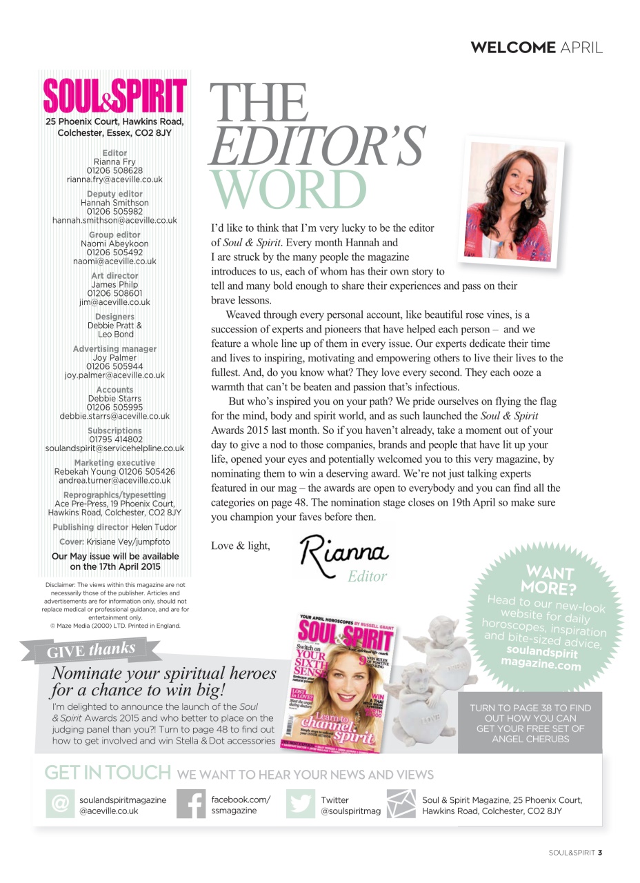 Soul & Spirit Preview Pages