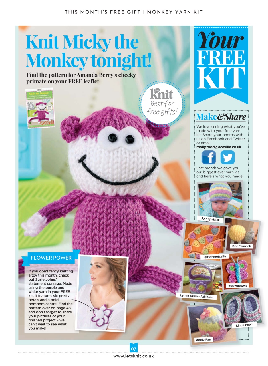 Let's Knit Preview Pages