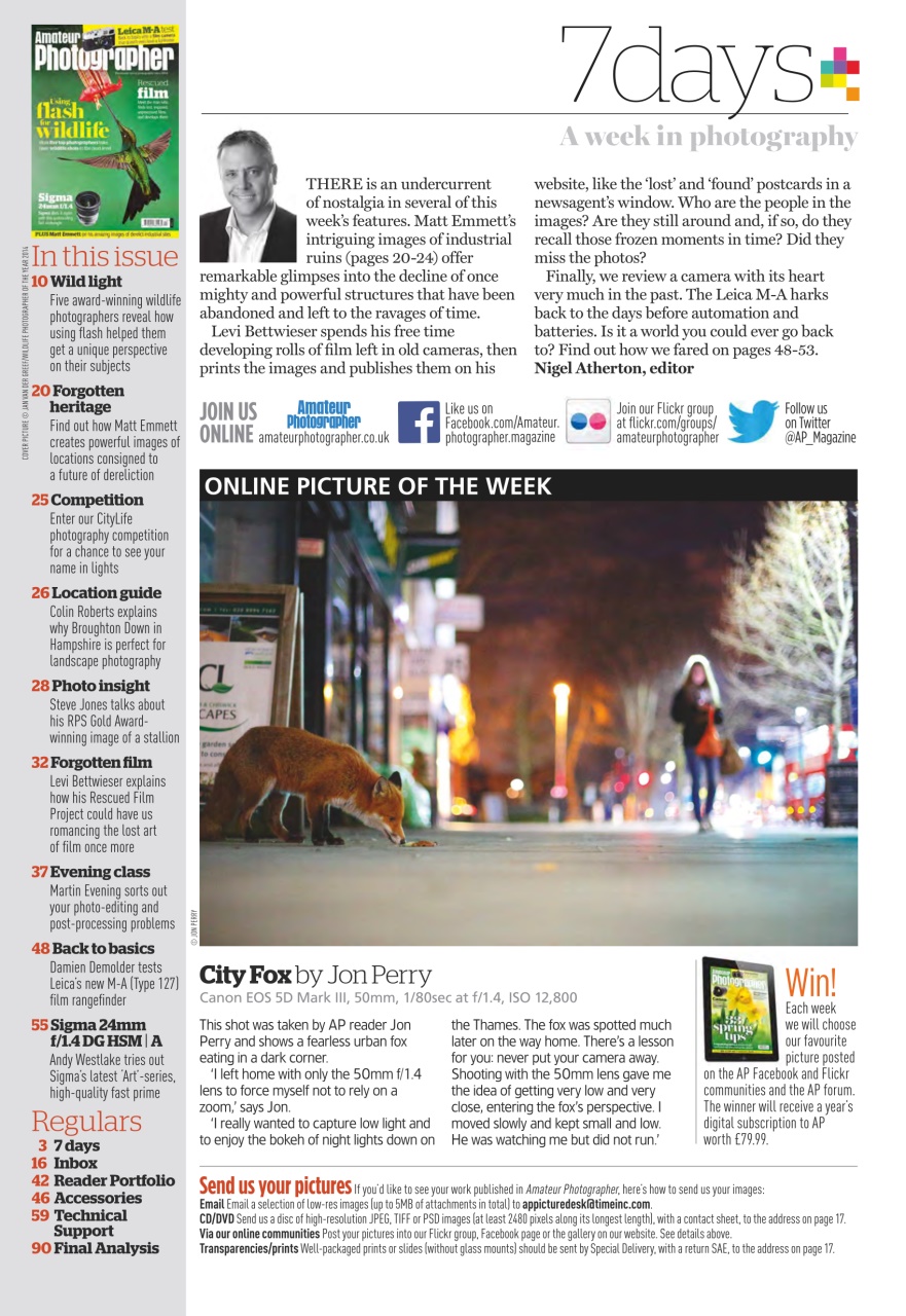 Amateur Photographer Preview Pages