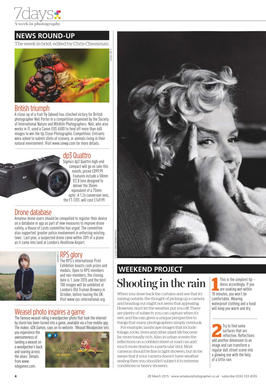 Amateur Photographer Preview Pages