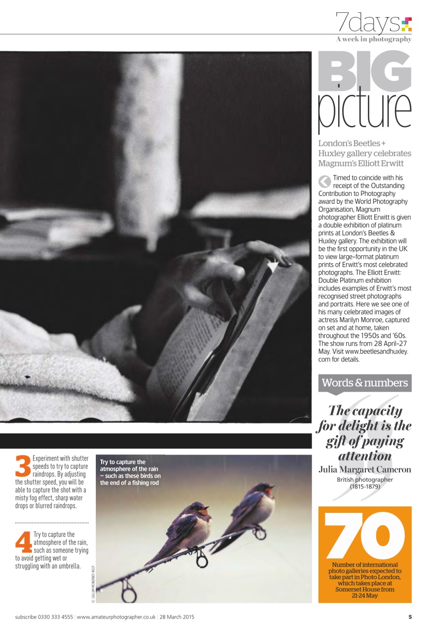 Amateur Photographer Preview Pages