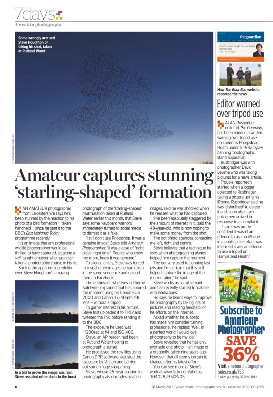 Amateur Photographer Preview Pages