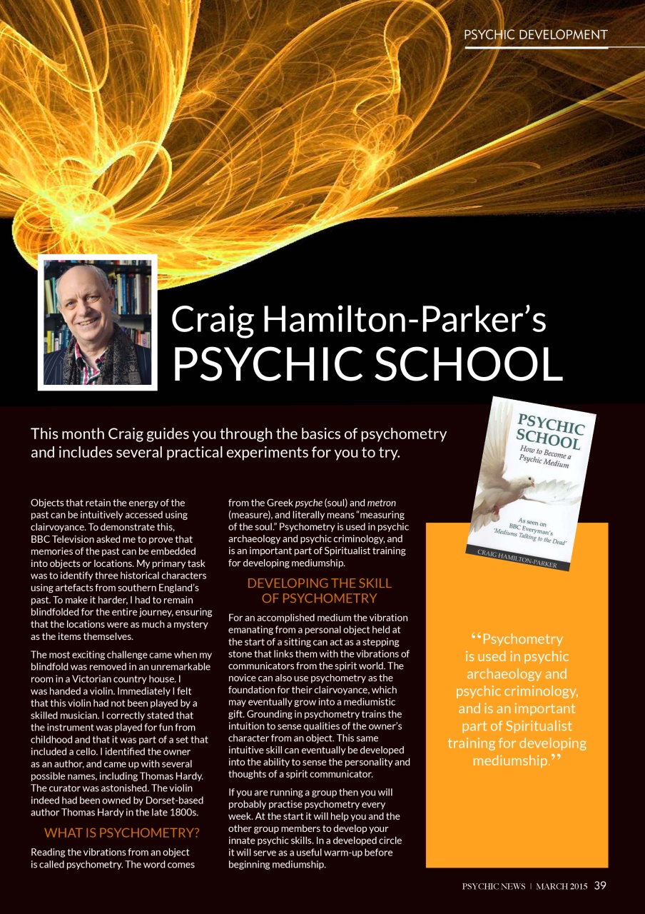 Psychic News Preview Pages