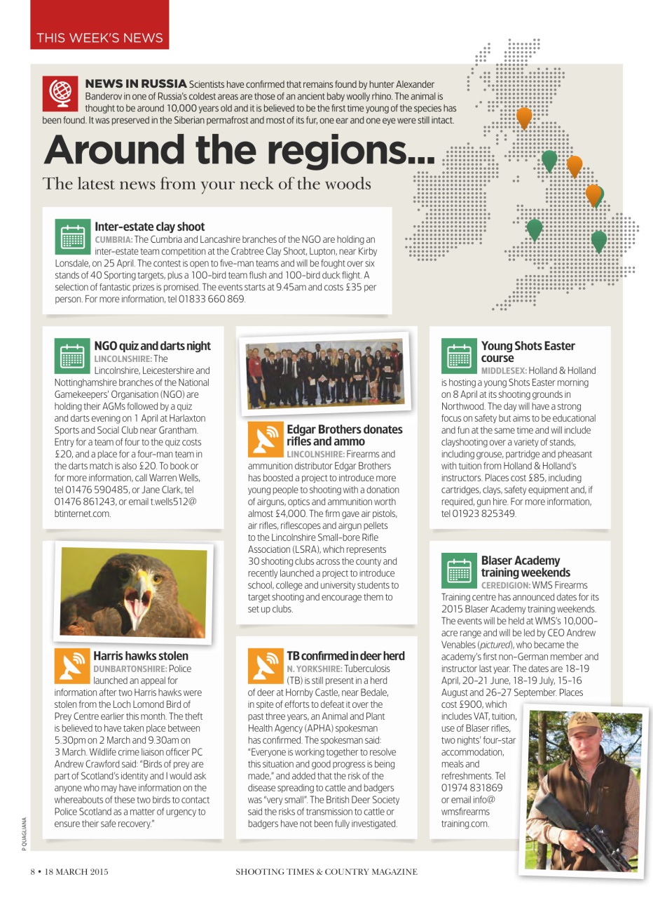 Shooting Times & Country Preview Pages