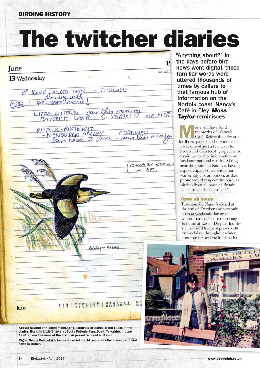 Birdwatch Magazine Preview Pages