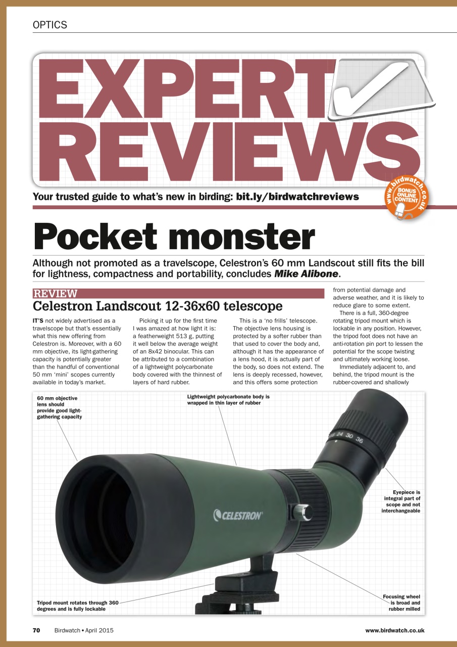 Birdwatch Magazine Preview Pages