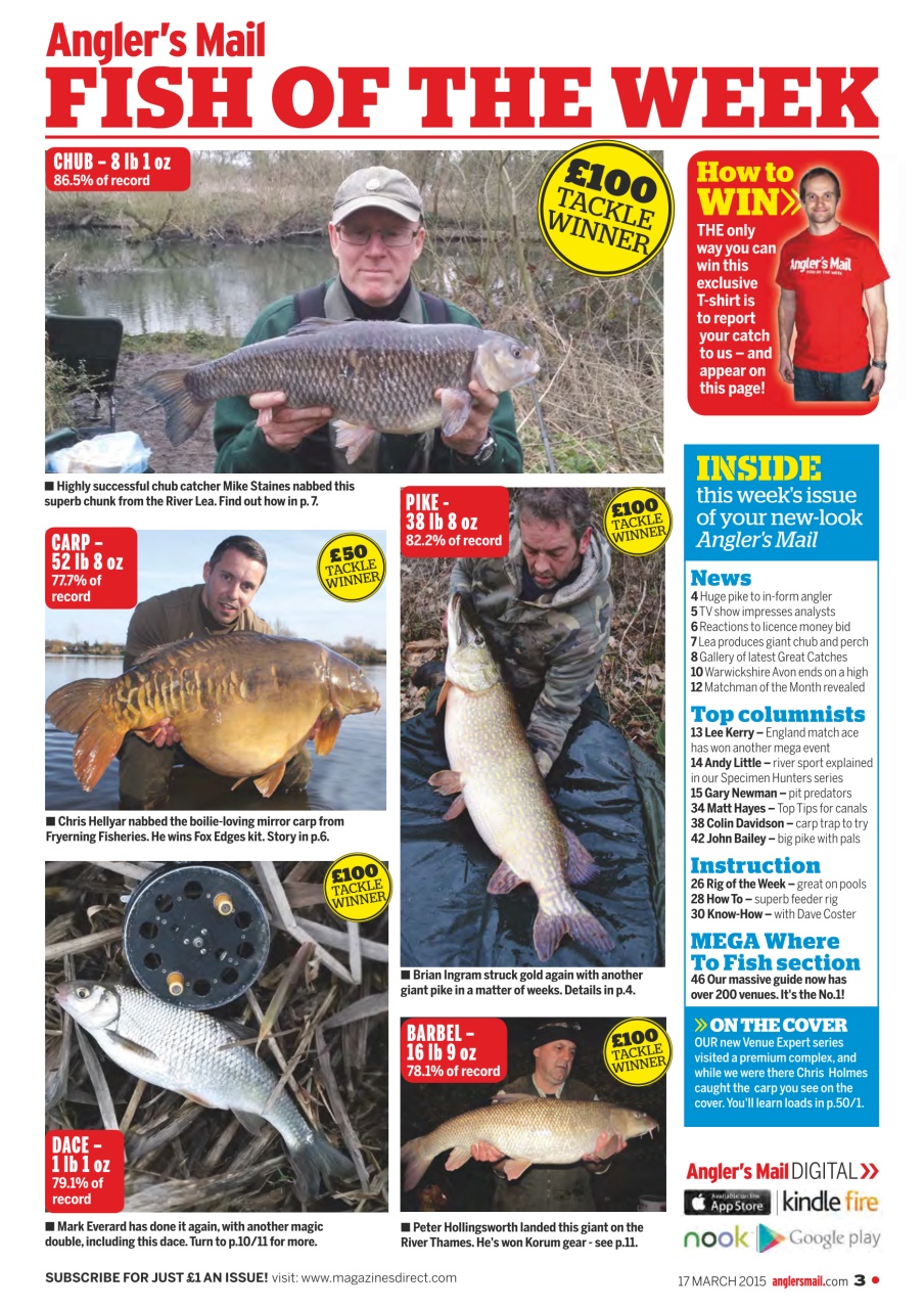 Anglers Mail Preview Pages