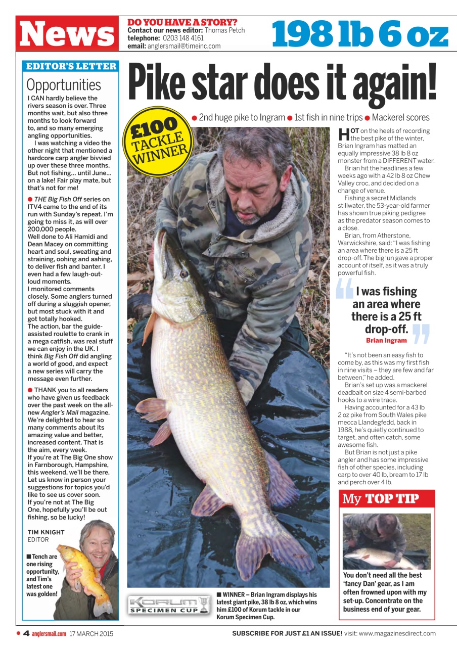 Anglers Mail Preview Pages