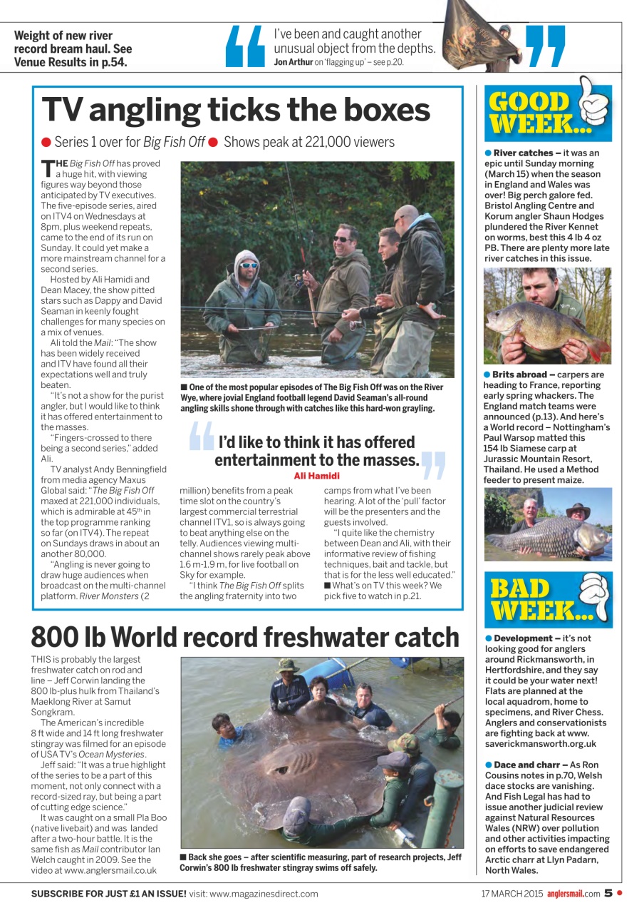 Anglers Mail Preview Pages