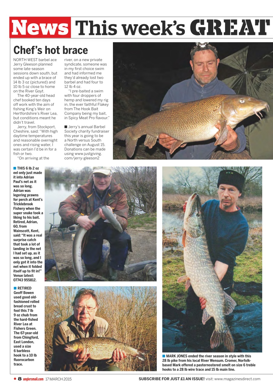 Anglers Mail Preview Pages