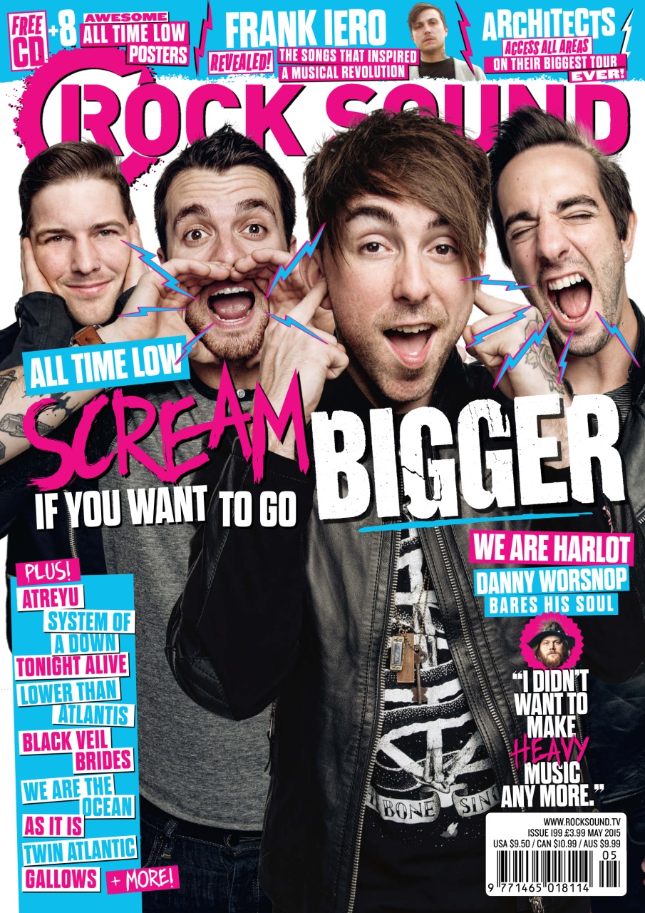 Rock Sound Magazine Preview Pages