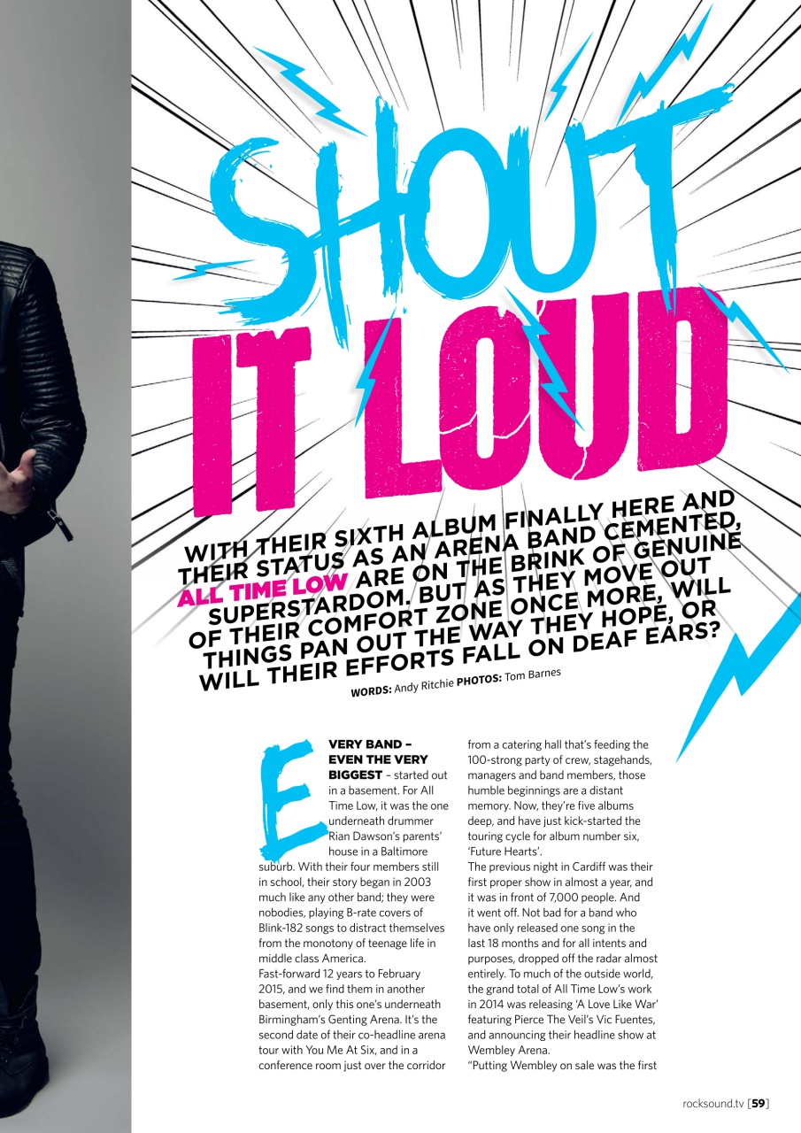 Rock Sound Magazine Preview Pages