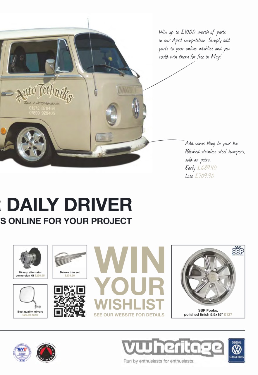 VW Camper Preview Pages