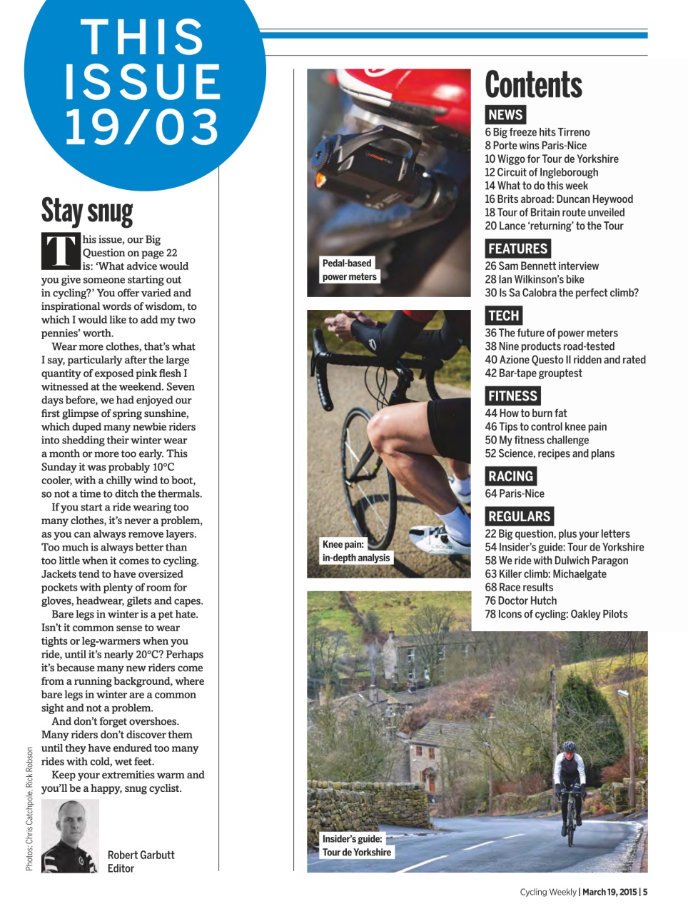 Cycling Weekly Preview Pages