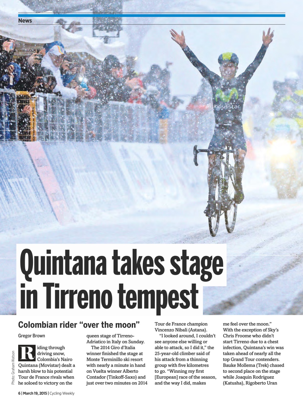 Cycling Weekly Preview Pages