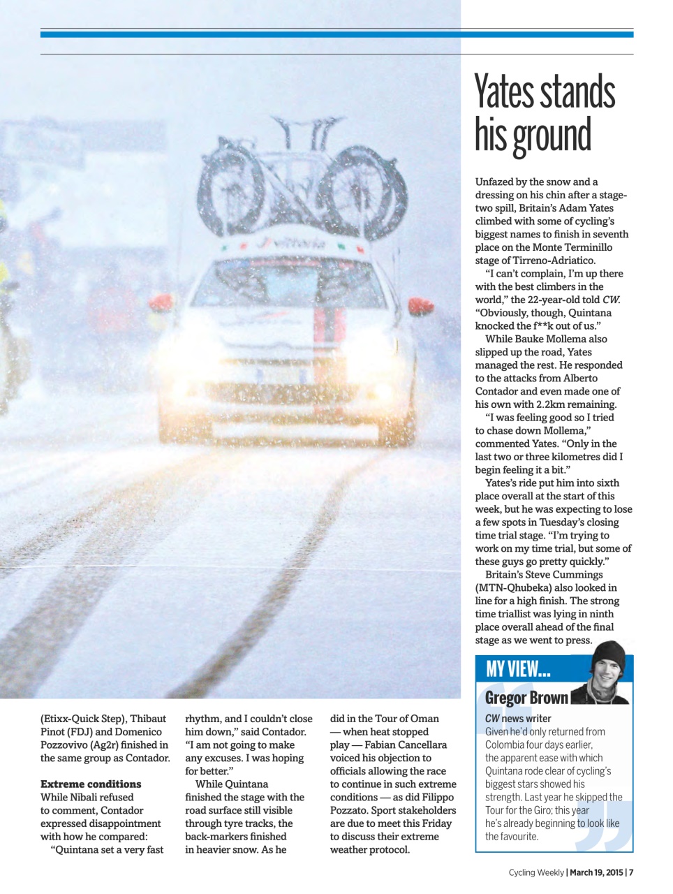 Cycling Weekly Preview Pages