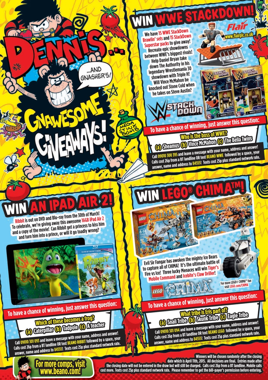 Beano Preview Pages