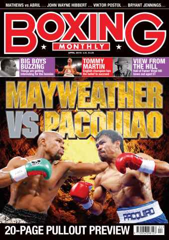 Boxing Monthly issue April 2015