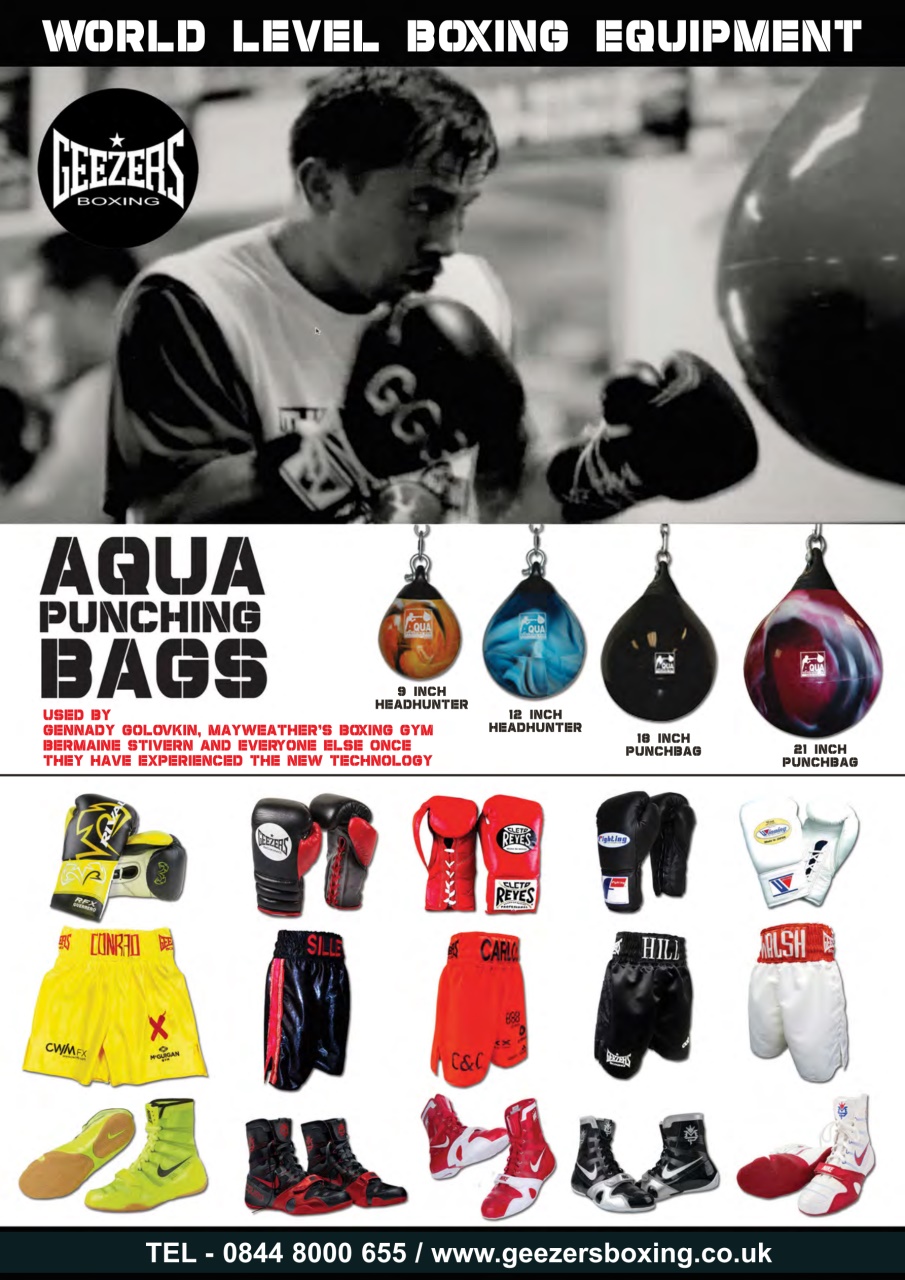 Boxing Monthly Preview Pages